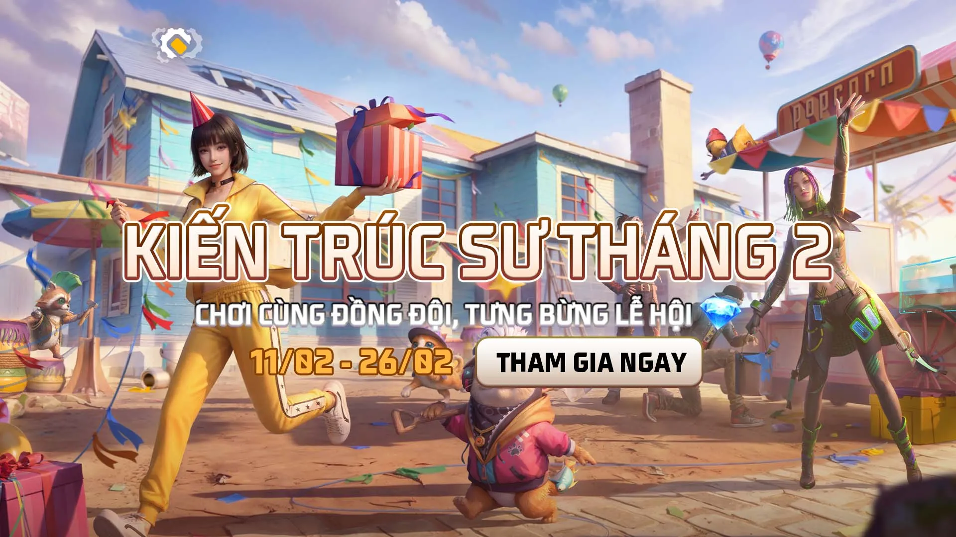 KIẾN TRÚC SƯ THÁNG 2: TƯNG BỪNG LỄ HỘI