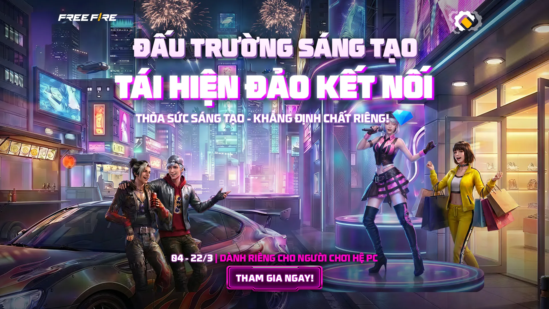 ĐẤU TRƯỜNG SÁNG TẠO: TÁI HIỆN ĐẢO KẾT NỐI